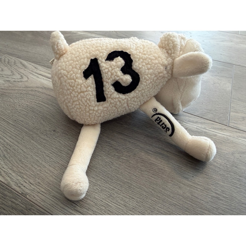 Serta Counting Sheep Plush Curto Toy Small #13 Stuffed Animal 13 Advertising